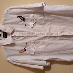 Large short sleeve Pearl snap shirt by Plains Western Wear